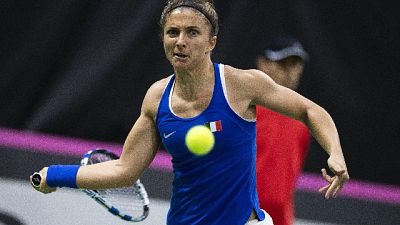 Fed Cup: Errani ko, Svizzera-Italia 1-0 Fed Cup: Errani ko, Svizzera-Italia 1-0