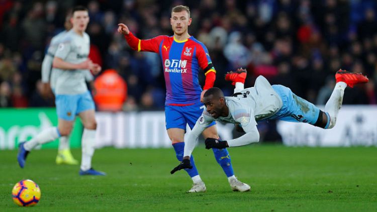 Zaha earns Palace a point at home to West Ham