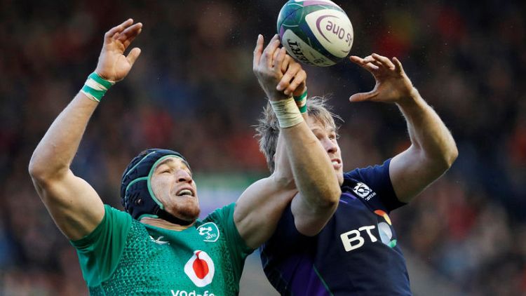 Rugby - Ireland revive Six Nations campaign with 22-13 win over Scotland