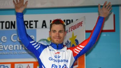 Etoile de Bessèges: Sarreau vainqueur de la 3e étape, Laporte toujours leader