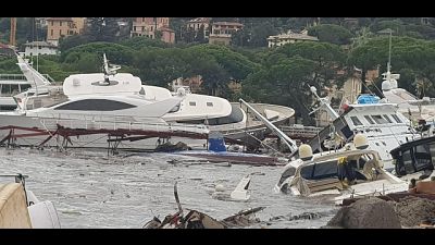 Dopo mareggiata allarme turismo Tigullio Dopo mareggiata allarme turismo Tigullio