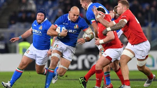 Rugby: 6 Nazioni, Italia-Galles 15-26 Rugby: 6 Nazioni, Italia-Galles 15-26