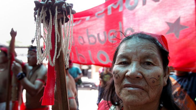 Indigenous Pemon on Venezuela's border with Brazil vow to let aid in