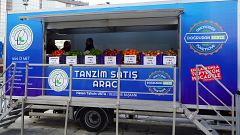 Mobil tanzim satışı başladı: Domates 4, biber 8 TL