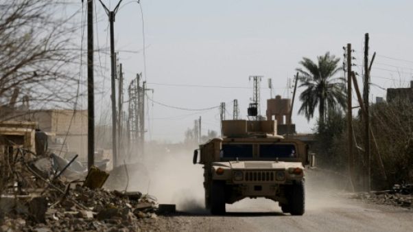 Une alliance arabo-kurde avance dans la dernière poche de l'EI en Syrie Une alliance arabo-kurde avance dans la dernière poche de l'EI en Syrie