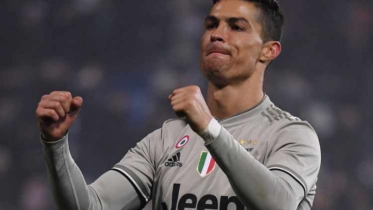 Ronaldo strikes again as Juventus extend Serie A lead
