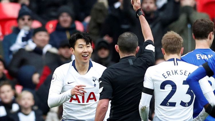 Spurs' Pochettino slams referee over 'unbelievable' Son booking