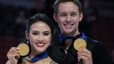 Patinage artistique: la surprise Chock/Bates aux Quatre continents