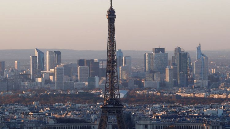 Bank of France sees French first quarter economic growth at 0.4 percent