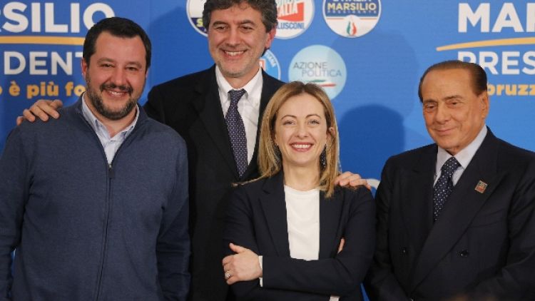 Abruzzo: Marsilio presidente con 48,03%
