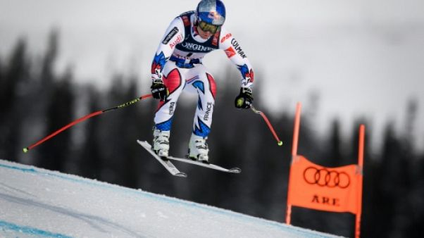 Mondiaux de ski: les Français gardent espoir après la descente du combiné Mondiaux de ski: les Français gardent espoir après la descente du combiné