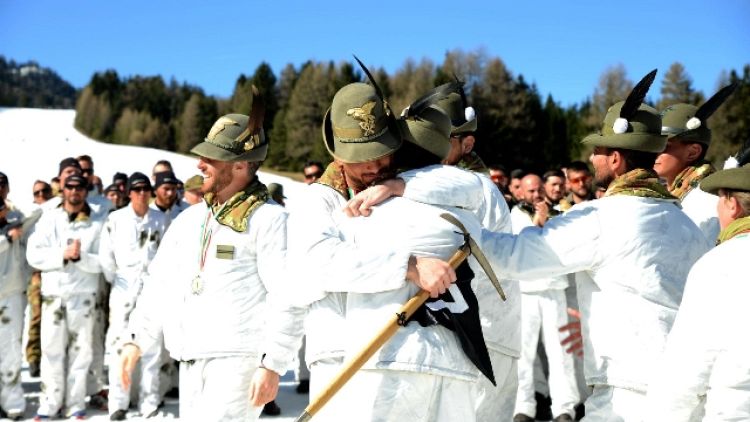 Esercito, campionati Casta in Alto Adige
