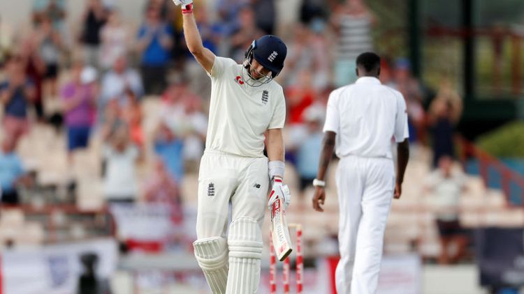 Root century helps England build huge lead against West Indies