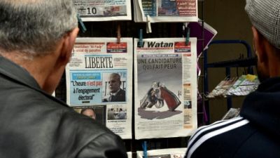 Algérie: Bouteflika candidat, les jeux sont faits, constatent les médias