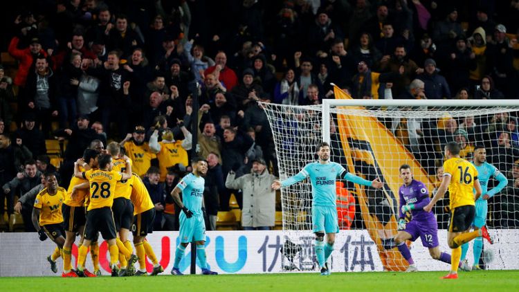 Boly heads in dramatic late equaliser as Wolves draw 1-1 with Newcastle