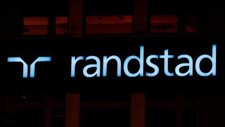 Dutch staffing company Randstad's fourth-quarter earnings beat estimates