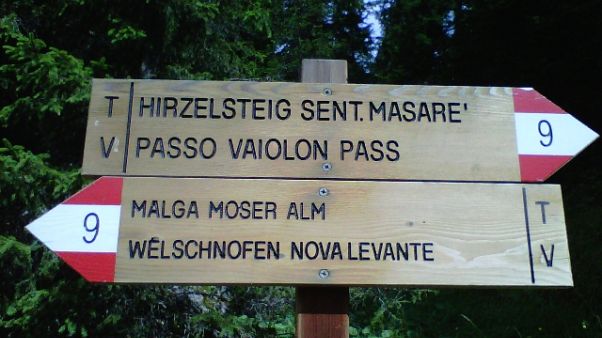 Toponomastica, legge Bolzano da abrogare Toponomastica, legge Bolzano da abrogare
