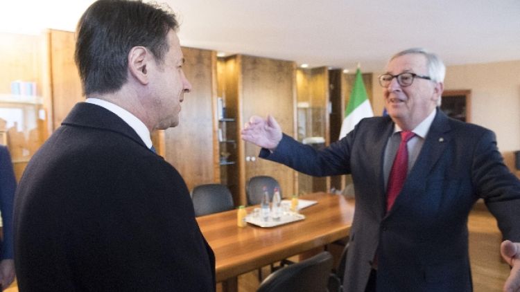 Conte, bene incontro con Juncker