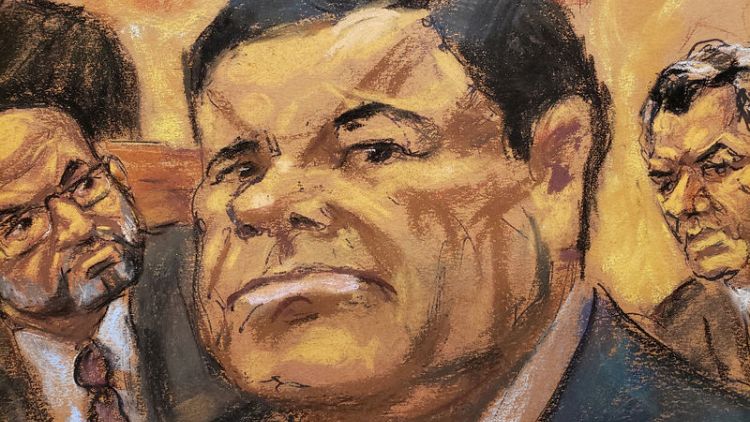 Violent, colourful drug lord 'El Chapo' convicted in U.S. court