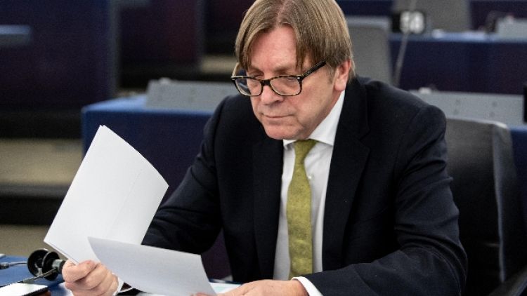 Verhofstadt, Conte burattino di M5S-Lega