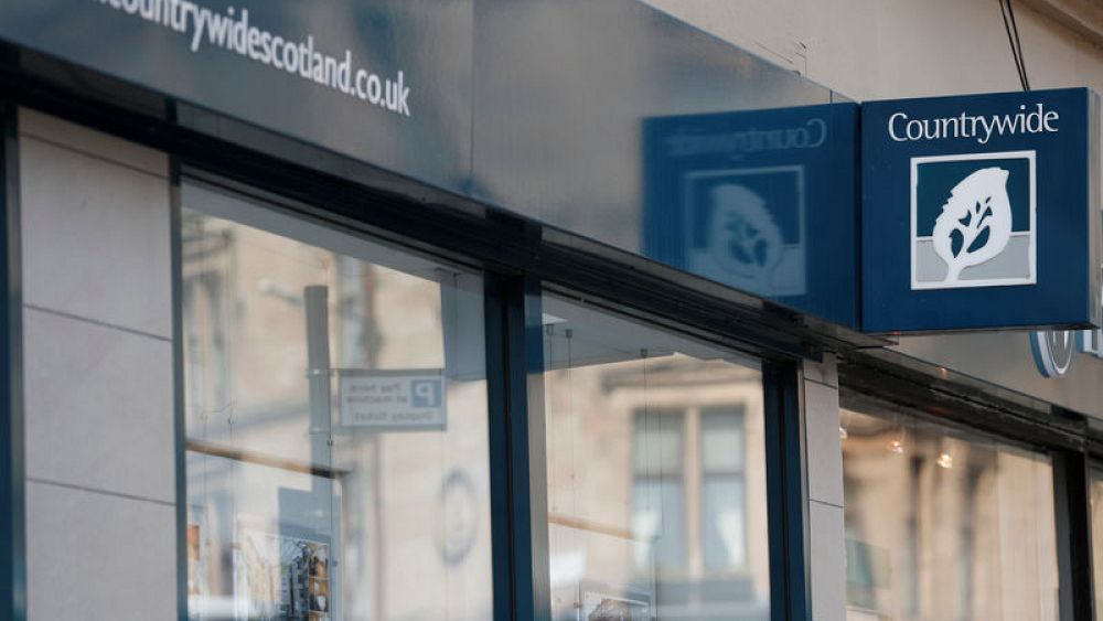 UK real estate agent Countrywide's fullyear core profit halves Euronews