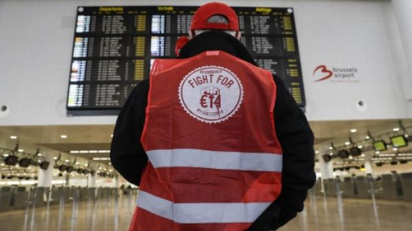 Grève nationale en Belgique, le pays au ralenti Grève nationale en Belgique, le pays au ralenti