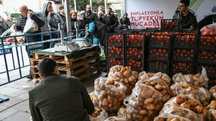Turquie: des patates bon marché contre les "terroristes" des prix