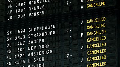 بلجيكا تلغي الرحلات الجوية بسبب إضراب عام