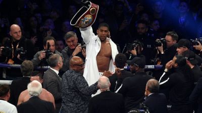 Boxe: Anthony Joshua contre Jarrell Miller le 1er juin aux Etats-Unis