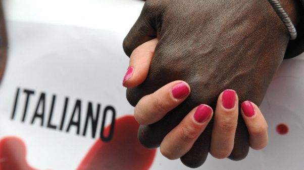 Adottano senegalese, scritte razziste Adottano senegalese, scritte razziste