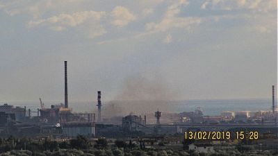 Ex Ilva: vento sparge polveri su città Ex Ilva: vento sparge polveri su città