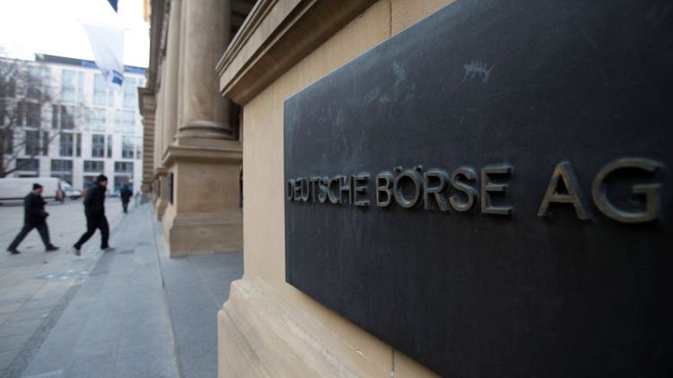Deutsche Boerse's net profit drops 35 percent in fourth quarter
