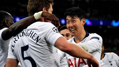 Champions:Tottenham-Borussia Dortmund3-0 Champions:Tottenham-Borussia Dortmund3-0