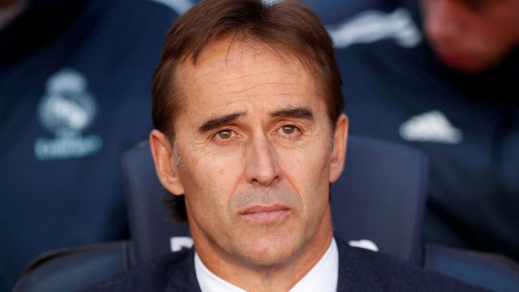 Former Real Madrid coach Lopetegui open to Premier League switch