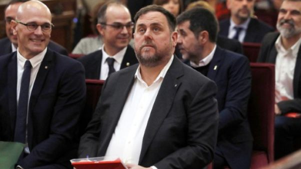Procès indépendantistes catalans: le principal accusé refuse de répondre à l'accusation Procès indépendantistes catalans: le principal accusé refuse de répondre à l'accusation