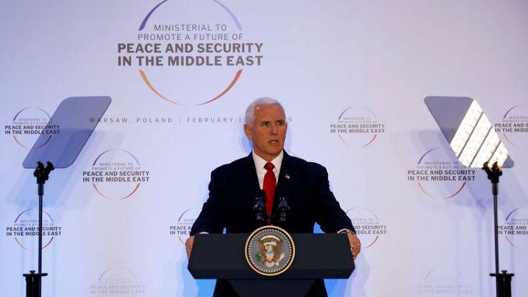 Pence calls on EU to withdraw from Iran nuclear deal