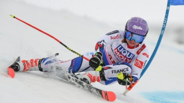 Mondiaux de ski: Worley légèrement en retrait après la 1re manche du géant Mondiaux de ski: Worley légèrement en retrait après la 1re manche du géant