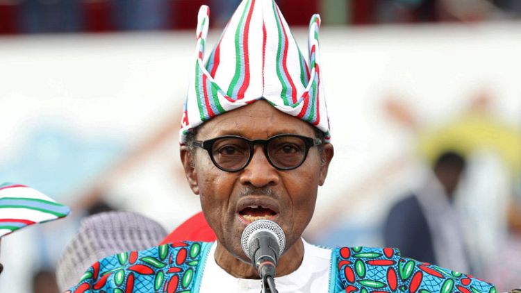 Nigeria's Buhari says government is committed to free, fair and peaceful election