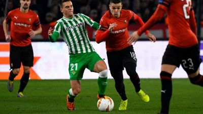 Ligue Europa: Rennes dilapide son avantage contre le Betis