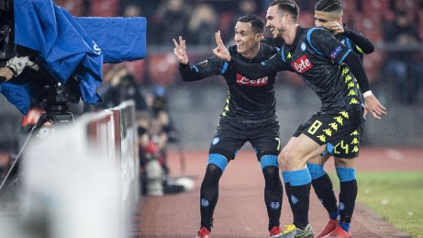 Europa League: Zurigo-Napoli 1-3 Europa League: Zurigo-Napoli 1-3