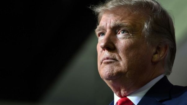 Le président américain Donald Trump à El Paso (Texas), le 11 février 2019 Le président américain Donald Trump à El Paso (Texas), le 11 février 2019