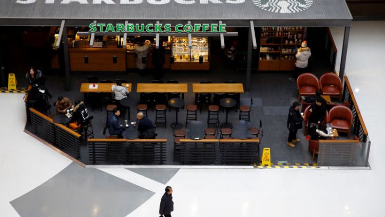 Starbucks launches all-day dining cafe in China