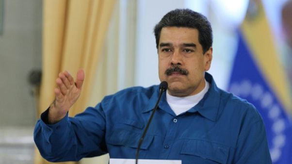 Le président vénézuélien Nicolas Maduro, le 13 février 2019 à Caracas Le président vénézuélien Nicolas Maduro, le 13 février 2019 à Caracas