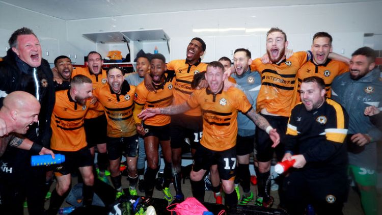 Newport boss aiming to pull off historic FA Cup upset against Manchester City