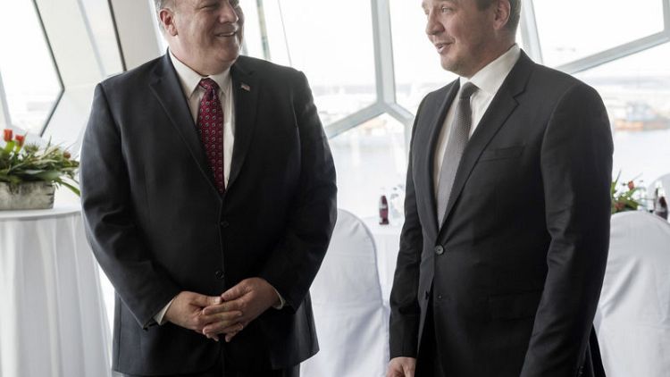 Pompeo says to discuss security, Russia, China presence in Iceland visit