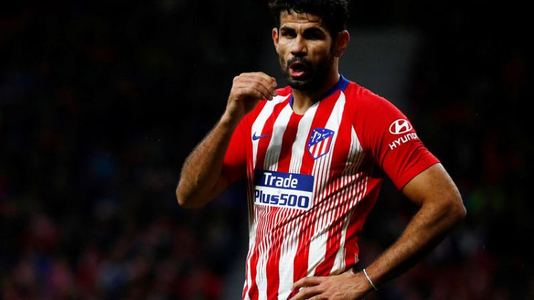 Simeone eager for 'warrior' Costa to breathe life back into Atletico