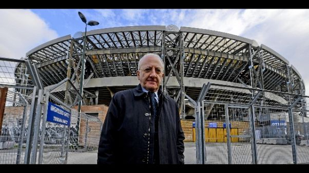 Universiadi: De Luca, può essere svolta Universiadi: De Luca, può essere svolta