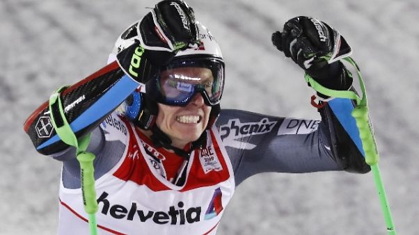 Mondiali sci: Kristoffersen oro gigante Mondiali sci: Kristoffersen oro gigante