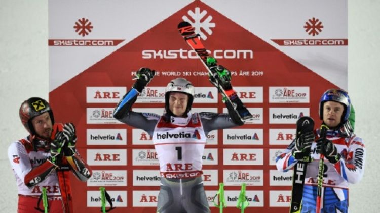 Ski alpin: Kristoffersen remporte le géant, son premier titre de champion du monde
