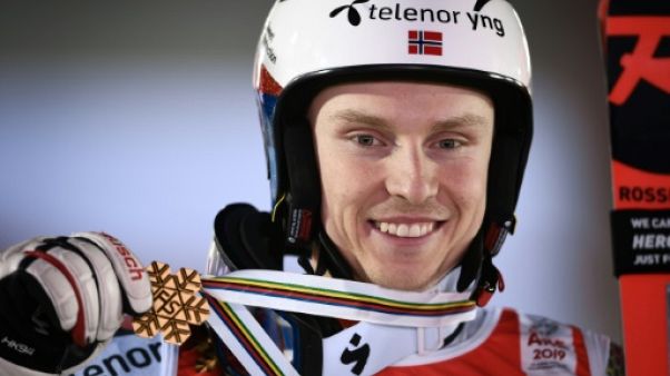 Mondiaux de ski: "Il était temps!" pour Kristoffersen Mondiaux de ski: "Il était temps!" pour Kristoffersen